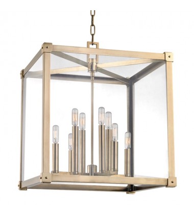 Forsyth 8 Light Pendant 8620-AGB Hudson Valley Lighting  Forsyth 8 Light Pendant 8620-AGB Hudson Valley Lighting