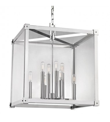 Forsyth 8 Light Pendant 8620-PN Hudson Valley Lighting  Forsyth 8 Light Pendant 8620-PN Hudson Valley Lighting