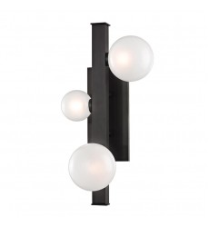 Mini Hinsdale 3 Light Wall Sconce 8703-OB Hudson Valley Lighting  Mini Hinsdale 3 Light Wall Sconce 8703-OB Hudson Valley Lighting