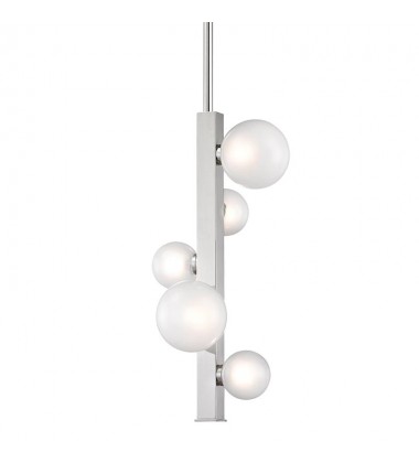  Mini Hinsdale 5 Light Pendant 8705-PN Hudson Valley Lighting