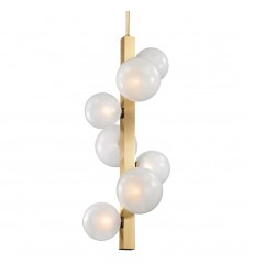 Hinsdale 7 Light Pendant 8707-AGB Hudson Valley Lighting  Hinsdale 7 Light Pendant 8707-AGB Hudson Valley Lighting
