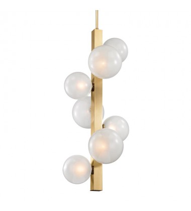 Hinsdale 7 Light Pendant 8707-AGB Hudson Valley Lighting  Hinsdale 7 Light Pendant 8707-AGB Hudson Valley Lighting