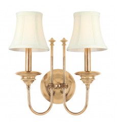  Yorktown 2 Light Wall Sconce 8712-AGB Hudson Valley Lighting