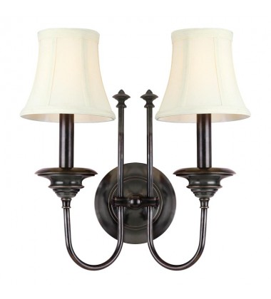  Yorktown 2 Light Wall Sconce 8712-OB Hudson Valley Lighting