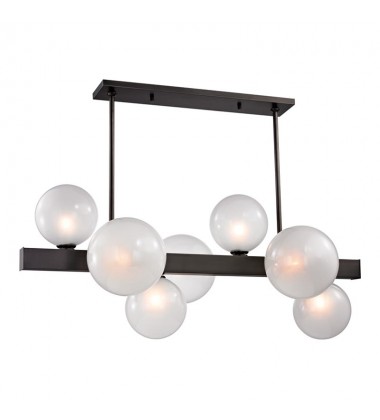  Hinsdale 7 Light Island 8717-OB Hudson Valley Lighting