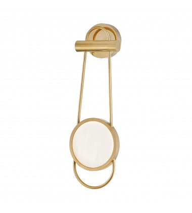  Jervis 1 Light Wall Sconce 8721-AGB Hudson Valley Lighting