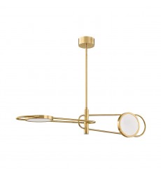  Jervis 2 Light Pendant 8722-AGB Hudson Valley Lighting