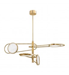  Jervis 4 Light Pendant 8724-AGB Hudson Valley Lighting