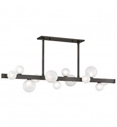Mini Hinsdale 12 Light Island 8744-OB Hudson Valley Lighting  Mini Hinsdale 12 Light Island 8744-OB Hudson Valley Lighting