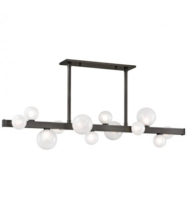 Mini Hinsdale 12 Light Island 8744-OB Hudson Valley Lighting  Mini Hinsdale 12 Light Island 8744-OB Hudson Valley Lighting