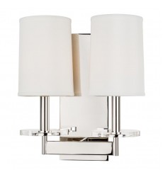  Chelsea 2 Light Wall Sconce 8802-PN Hudson Valley Lighting