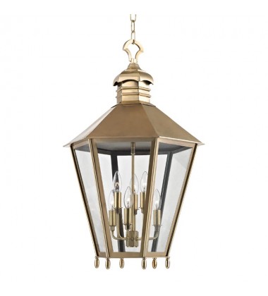  Barstow 6 Light Pendant 8819-AGB Hudson Valley Lighting