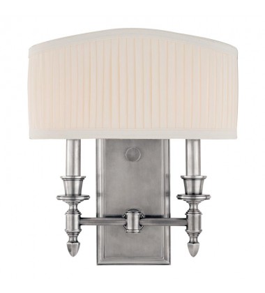 Bridgehampton 2 Light Wall Sconce 882-PN Hudson Valley Lighting Bridgehampton 2 Light Wall Sconce 882-PN Hudson Valley Lighting