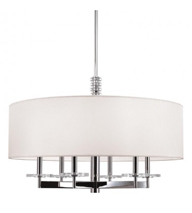  Chelsea 6 Light Chandelier 8830-PN Hudson Valley Lighting