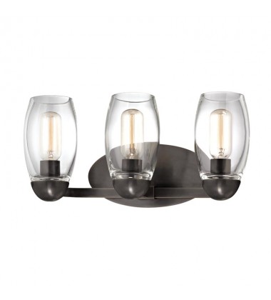  Pamelia 3 Light Bath Bracket 8843-OB Hudson Valley Lighting