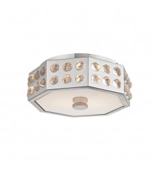  Hansen 2 Light Semi Flush 8866-PN Hudson Valley Lighting