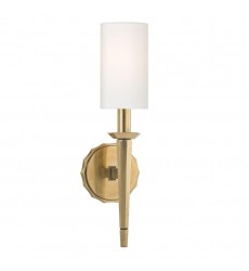 Tioga 1 Light Wall Sconce 8881-AGB Hudson Valley Lighting  Tioga 1 Light Wall Sconce 8881-AGB Hudson Valley Lighting