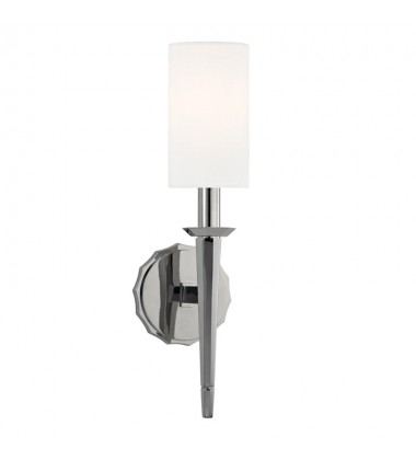 Tioga 1 Light Wall Sconce 8881-PN Hudson Valley Lighting  Tioga 1 Light Wall Sconce 8881-PN Hudson Valley Lighting