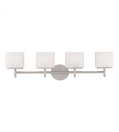  Trinity 4 Light Bath Bracket 8904-SN Hudson Valley Lighting