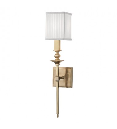 Towson 1 Light Wall Sconce 8911-AGB Hudson Valley Lighting  Towson 1 Light Wall Sconce 8911-AGB Hudson Valley Lighting
