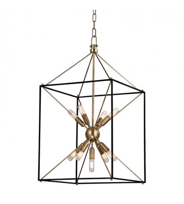 Glendale 9 Light Pendant 8916-AGB Hudson Valley Lighting  Glendale 9 Light Pendant 8916-AGB Hudson Valley Lighting