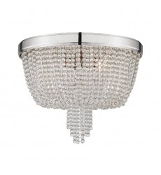 Royalton 4 Light Flush Mount 9008-PN Hudson Valley Lighting  Royalton 4 Light Flush Mount 9008-PN Hudson Valley Lighting