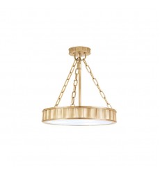  Middlebury 3 Light Semi Flush 901-AGB Hudson Valley Lighting