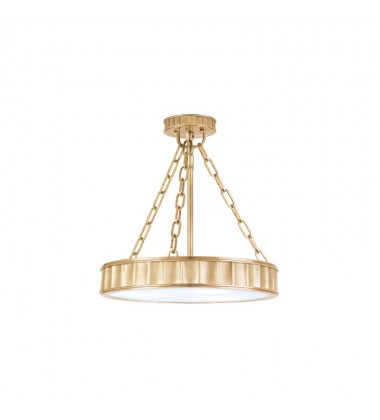 Middlebury 3 Light Semi Flush 901-AGB Hudson Valley Lighting