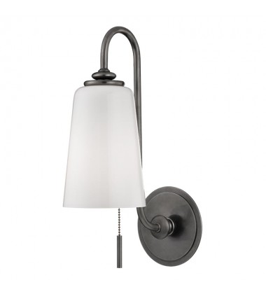 Glover 1 Light Wall Sconce 9011-HN Hudson Valley Lighting  Glover 1 Light Wall Sconce 9011-HN Hudson Valley Lighting