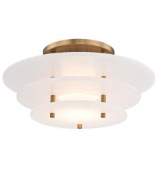  Gatsby Led Flush Mount 9016F-AGB Hudson Valley Lighting