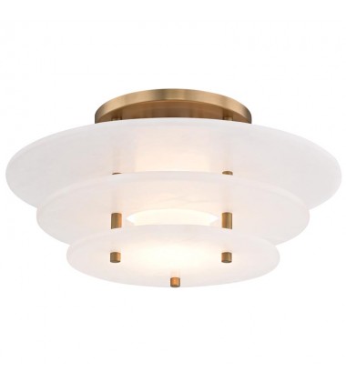  Gatsby Led Flush Mount 9016F-AGB Hudson Valley Lighting