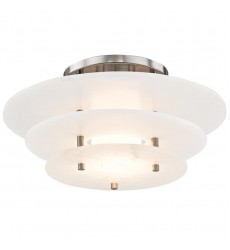  Gatsby Led Flush Mount 9016F-PN Hudson Valley Lighting