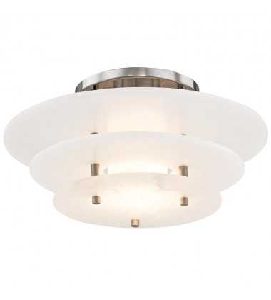  Gatsby Led Flush Mount 9016F-PN Hudson Valley Lighting