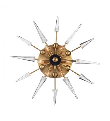 Sparta 6 Light Wall Sconce 9025-AGB Hudson Valley Lighting  Sparta 6 Light Wall Sconce 9025-AGB Hudson Valley Lighting