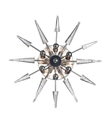 Sparta 6 Light Wall Sconce 9025-PN Hudson Valley Lighting  Sparta 6 Light Wall Sconce 9025-PN Hudson Valley Lighting