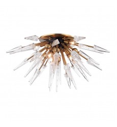  Sparta 6 Light Semi Flush 9028-AGB Hudson Valley Lighting