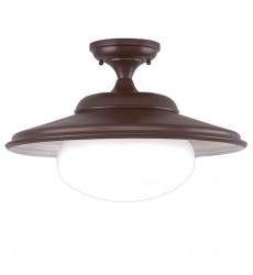 Independence 1 Light Semi Flush 9109-OB Hudson Valley Lighting  Independence 1 Light Semi Flush 9109-OB Hudson Valley Lighting