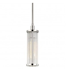  Marley 1 Light Pendant 9120-PN Hudson Valley Lighting