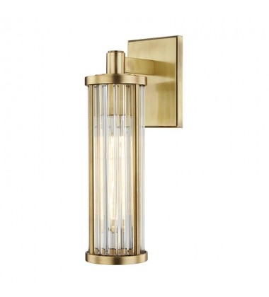 Marley 1 Light Wall Sconce 9121-AGB Hudson Valley Lighting  Marley 1 Light Wall Sconce 9121-AGB Hudson Valley Lighting