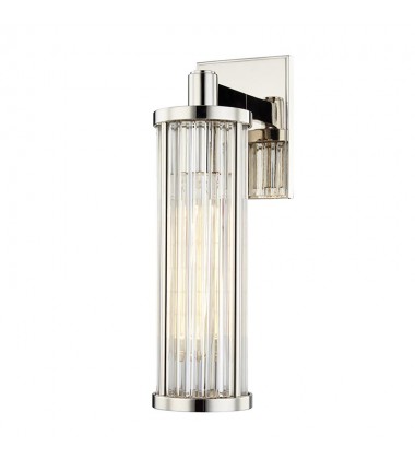 Marley 1 Light Wall Sconce 9121-PN Hudson Valley Lighting  Marley 1 Light Wall Sconce 9121-PN Hudson Valley Lighting