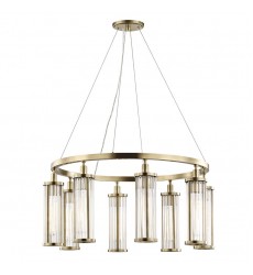 Marley 8 Light Pendant 9130-AGB Hudson Valley Lighting  Marley 8 Light Pendant 9130-AGB Hudson Valley Lighting