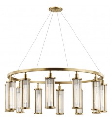 Marley 12 Light Pendant 9142-AGB Hudson Valley Lighting  Marley 12 Light Pendant 9142-AGB Hudson Valley Lighting