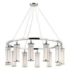 Marley 12 Light Pendant 9142-PN Hudson Valley Lighting  Marley 12 Light Pendant 9142-PN Hudson Valley Lighting