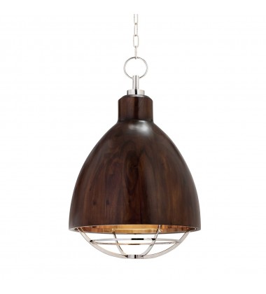 Sands Point 1 Light Dark Tram Pendant 9216-PN Hudson Valley Lighting  Sands Point 1 Light Dark Tram Pendant 9216-PN Hudson Valley Lighting