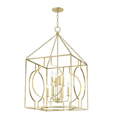 Octavio 8 Light Large Pendant 9224-GL Hudson Valley Lighting  Octavio 8 Light Large Pendant 9224-GL Hudson Valley Lighting