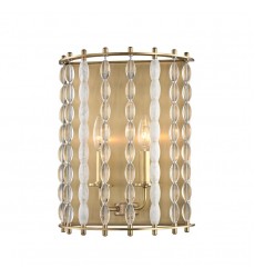  Whitestone 2 Light Wall Sconce 9300-AGB Hudson Valley Lighting