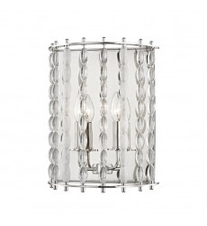  Whitestone 2 Light Wall Sconce 9300-PN Hudson Valley Lighting