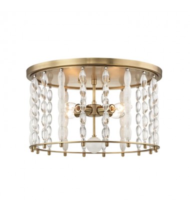 Whitestone 4 Light Flush Mount 9304-AGB Hudson Valley Lighting  Whitestone 4 Light Flush Mount 9304-AGB Hudson Valley Lighting