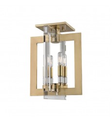  Wellington 4 Light Flush Mount 9311-AGB Hudson Valley Lighting