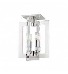  Wellington 4 Light Flush Mount 9311-PN Hudson Valley Lighting